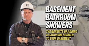 bathroom shower to your basement