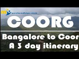 coorg travel guide a 3 day itinerary