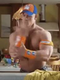 Cena's catchphrase 'you can't see me' is widely popular, as cena often says it while doing the signature hand gesture. You Can T See Me Know Your Meme