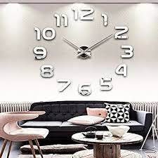 Per52 Diy Large Wall Clock 3d