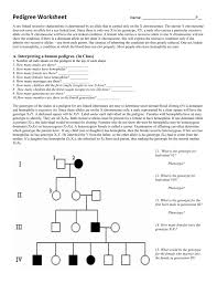 Pedigree genetics advanced pedigree tutorial and question. Pedigree Worksheet