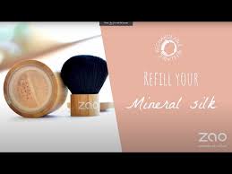 how to refill your zao makeup loose