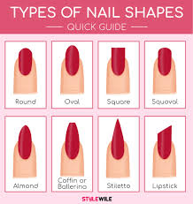 8 types of nail shapes that you need to