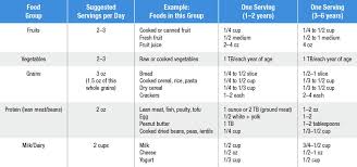 Toddler Nutrition How Much Is Enough