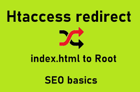 redirect default index html to root