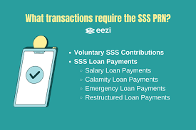 sss payment reference number prn