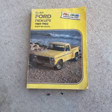 clymer ford pick ups manual for