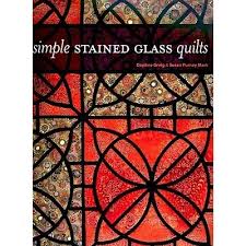 simple stained glass quilts with