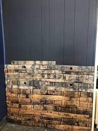 Bourbon Barrel Stave Wall Covering