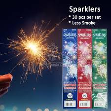 sparklers party games 30 sticks
