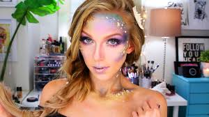 mermaid glitter makeup tutorials and ideas