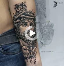 Arm tattoos jesus tattoos religious tattoos. Jesus Tattoo Jesus Tattoo On Arm Jesus Tattoo Sleeve