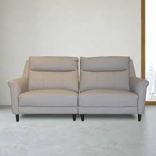 mateo 3 seater thl sofa thick half leather