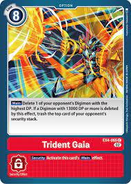 Trident Gaia - Alternative Being Booster - Digimon Card Game