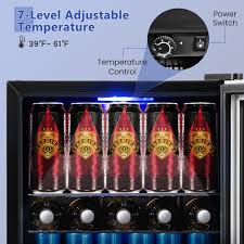 60 Can Beverage Mini Refrigerator With