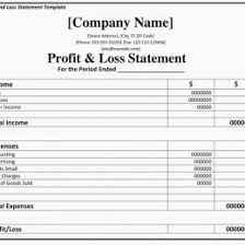 11 Profit And Loss Statements Free Templates 69266700046