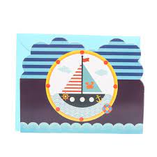 Maybe you would like to learn more about one of these? 6pcs Set Nautical Theme Invitation Cards For Kids Birthday Party Wedding Decorations Marine Blue Boat Invitations Party Supplies Cards Invitations Aliexpress
