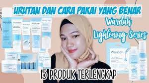 skincare wardah lightening series