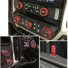 Chevrolet Silverado Exterior Color Matched Interior Knob Kit 12pc Set 2014 2018