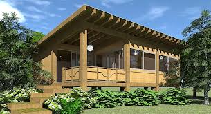 Tiny Vacation House Plan 2 Bed 1