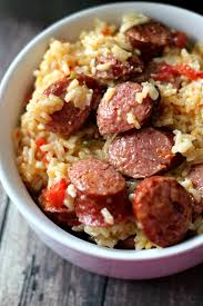 cheesy sausage and rice skillet life