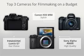 cameras for filmmaking on a budget