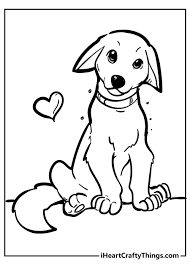 Halloween coloring pages can get your kids geared up and excited for the holiday. Dog Coloring Pages Super Adorable And 100 Free 2021
