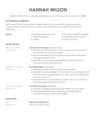 Resume examples for different career niches, experience levels and industries. Customize Our 1 Customer Representative Resume Example
