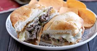 philly cheesesteak sandwiches