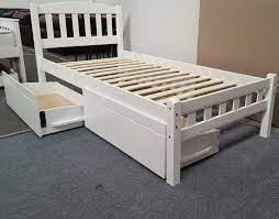 miki single bed with drawers