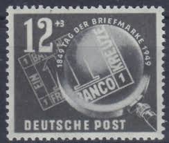 Den absender schreibt man in die ecke oben links, die briefmarke. Ddr 245 Tag Der Briefmarke 1949 Postfrisch Ebay