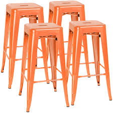 vineego 30 inches metal bar stools for