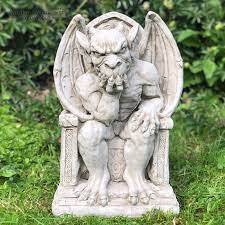 King Gargoyle Garden Ornament Statue