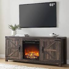 T4tream Fireplace Tv Stand For 65 Inch