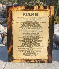 Psalm 91 KJV Wooden Plaque | Etsy New Zealand