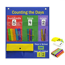 Godery Counting Caddie Pocket Chart Place Value Charts Hundreds Tens Ones