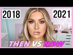 how i did my makeup then vs now 2018