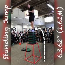 box jump in excess of one s height