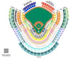 dodger stadium seating chart sports