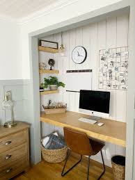 Diy Closet Desk Ideas Tutorial For