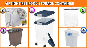 airtight pet food container reviews
