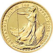 2017 1 Oz British Gold Britannia Coin Bu Gold Coins