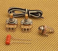 J bass upgrade wiring kit fits fender jazz bass cts pots orange drop.047uf cap. Bass Wiring Kits