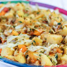 y cabbage and potato recipe