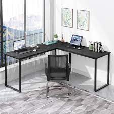 58 l shaped gaming desk modern style