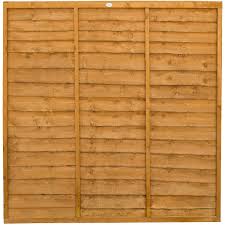 Heavy Duty Waney 6 X 5 Fence Panel