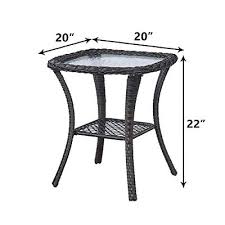 Pugire Outdoor Side Table Patio Tables