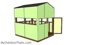 6x8 Deer Blind Plans Myoutdoorplans