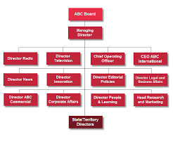 Abc Organisational Chart About The Abc
