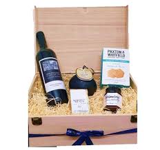 luxury cheese red wine gift box